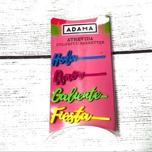 ADAMA Atrevida Colorful Hair Barrettes